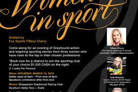 Shepparton Greyhound Racing Club Presents Women In Sport